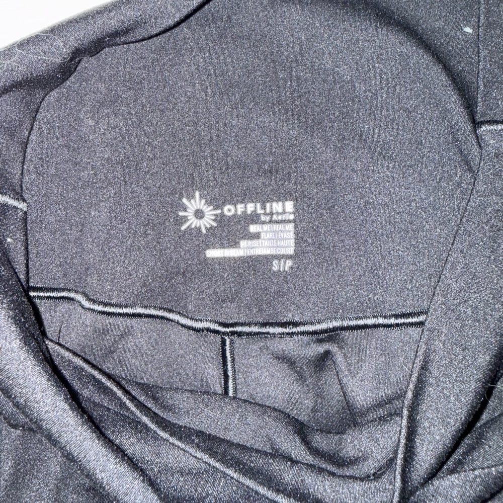 OFFLINE by Aerie Black flare pants